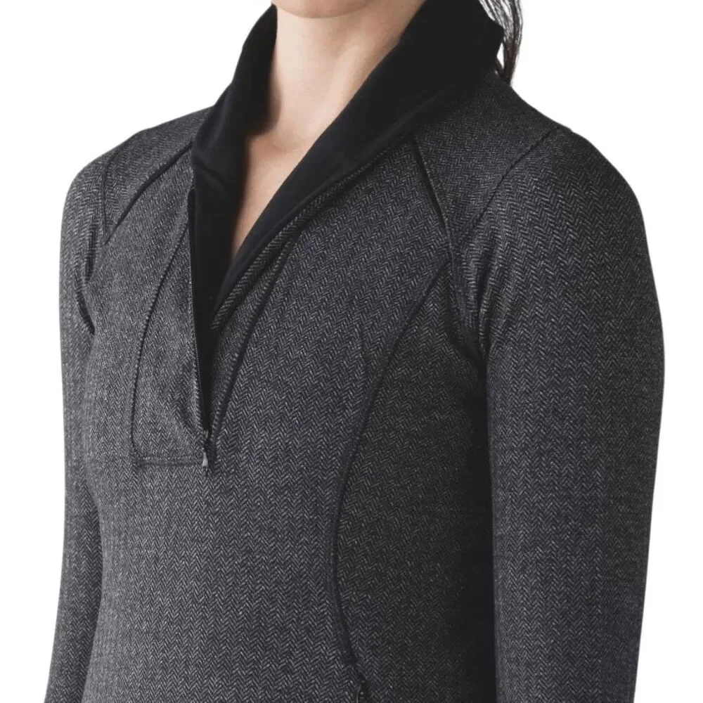 LULULEMON ATHLETICA Think Fast Pullover Size 6